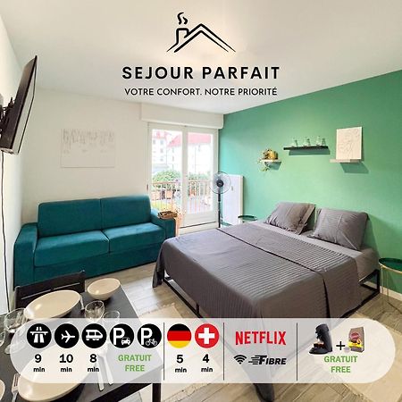 Studio Le Marechal - Pres Frontiere Et Netflix Huningue Exterior foto